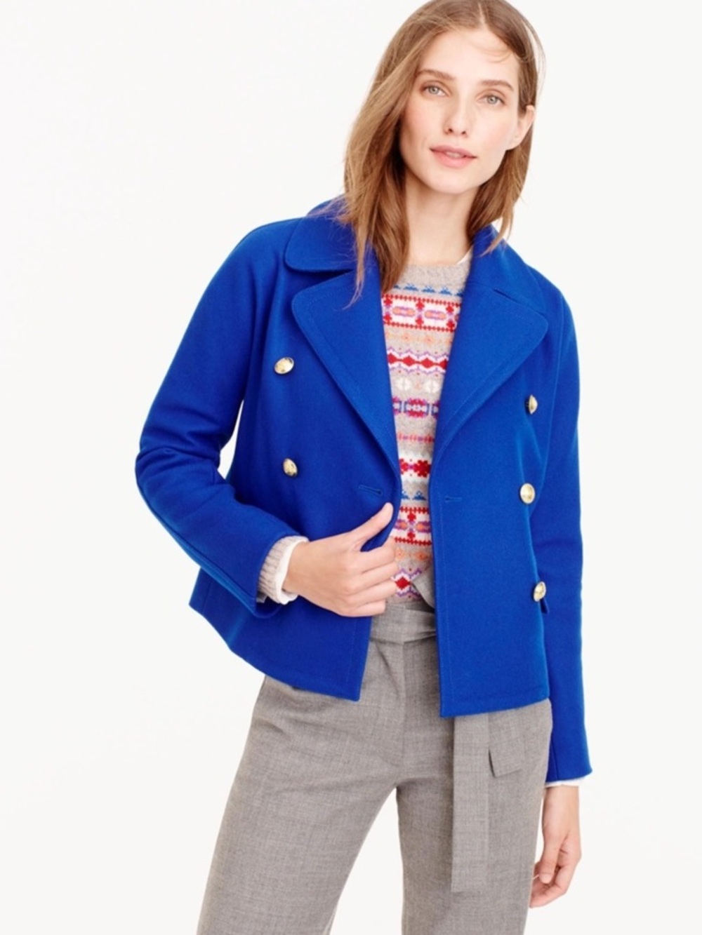 NWOT J Crew women’s Peacoat